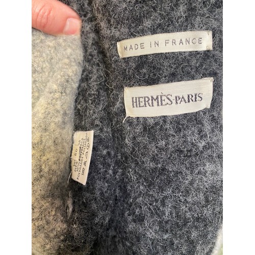 299 - A quantity of ladies jackets, to include Wool and Cashmere; HERMES PARIS 100 percent cashmere grey t... 