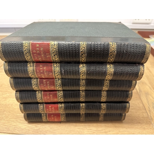 363 - Edward Walford. Old And New London in six volumes.