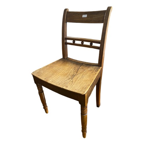 578 - Elm seated Windsor arm chair, set of 5 windsor stick back kitchen chairs, elm seat cottage chair, re... 