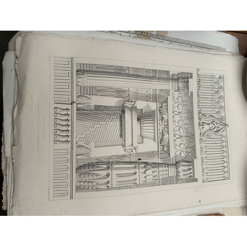 527 - An old folio, Phrenological Illustrations, by George Cruikshank, an artists view of the Craniologica... 