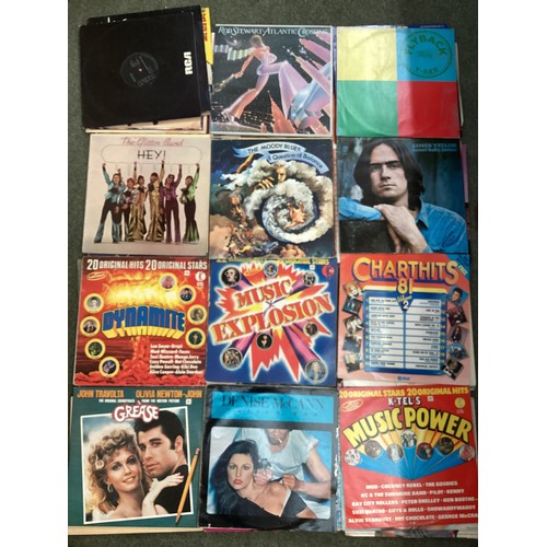 730 - Large qty of vinyl records see photos for details.