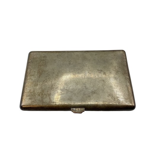 16 - A collection of sterling silver items to include a Siam ware Niello cigarette case and other items.