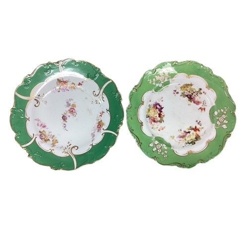 191 - A bone china part tea set