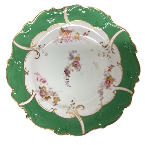 191 - A bone china part tea set