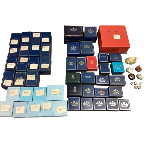 183 - A extensive collection of Halcyon Days enamels, all from am private collection, mainly in original b... 