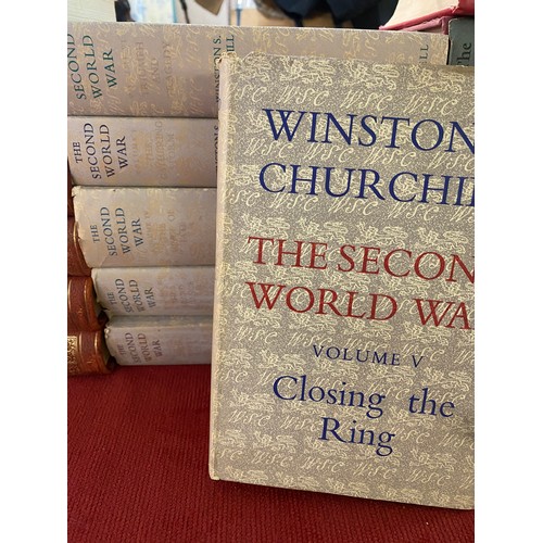 192 - A quantity of Militaria and History and literature books etc, to include many Winston Churchill book... 