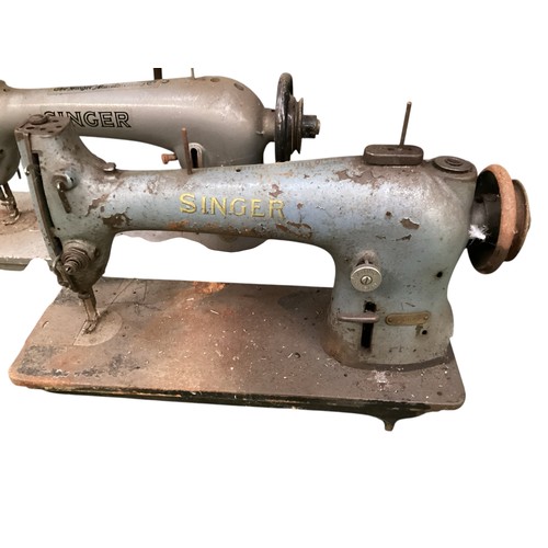 236 - Four vintage Singer sewing machines