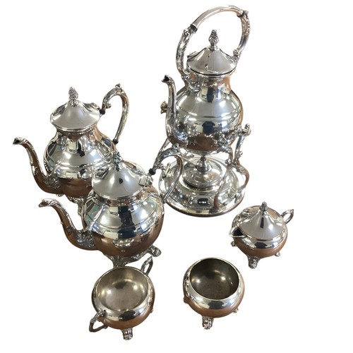 13 - A collection of silver plated wares to include boxed cutlery sets, a large silver plated tray etc. s... 