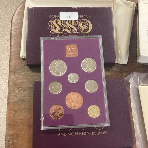 16 - A large collection of UK Royal Mint commemorative coinage.