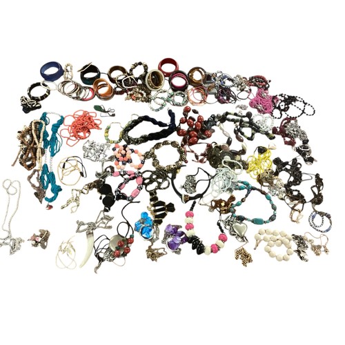 21 - A large collection of costume and high street jewellery (quantity)