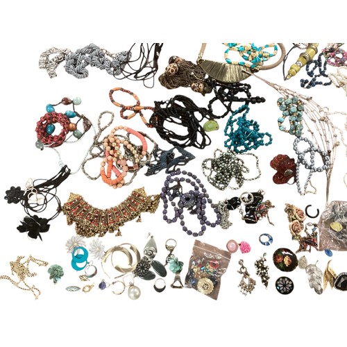 22 - A large collection of costume and high street jewellery (quantity)