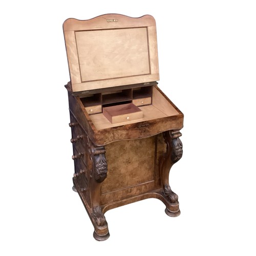 520 - Small writing desk 58 cm wide x 60 cm deep x 94 cm high