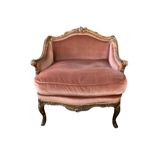 508 - A part suite of French Salon furniture in the Louis XVth style, part of the Eaton Square clearance, ... 