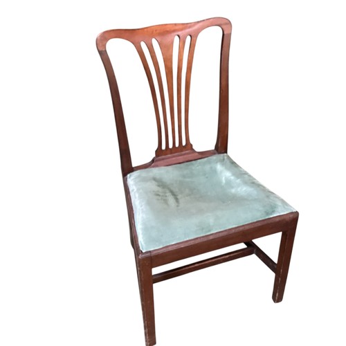 549 - A Lloyd loom laundry basket with hinged lid, a 1930s Williams & Cox of Torquay chair, and two others