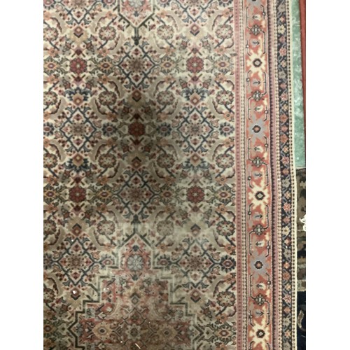 349 - Two Persian style small rugs, 140cm x 204 and runner 92cm x 365cm