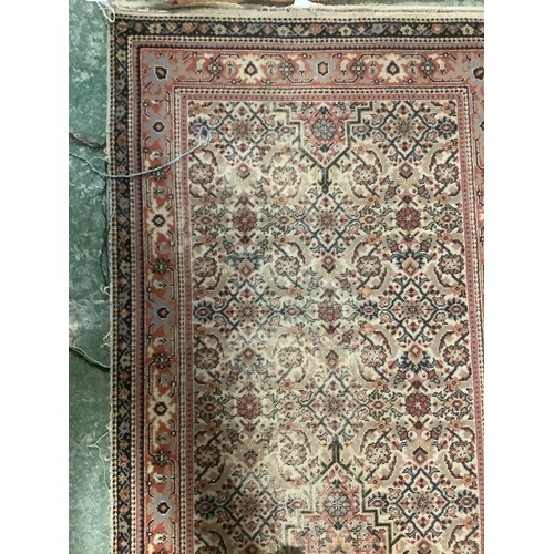 349 - Two Persian style small rugs, 140cm x 204 and runner 92cm x 365cm