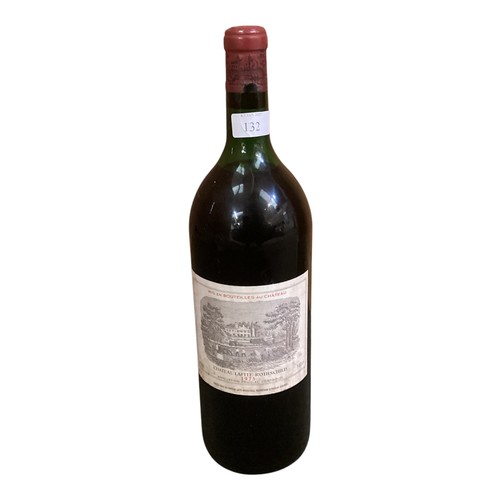 132 - A magnum of Chateau Lafite-Rothschild, see all images for label and levels. Sold as seen, no auction... 