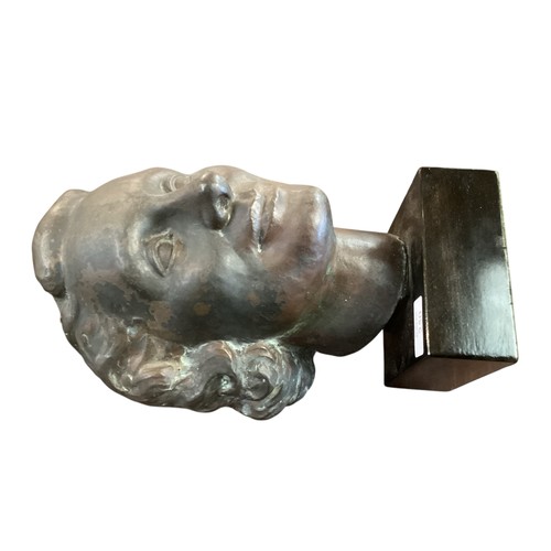 250 - A portrait bust head of a lady - Mrs Mary Rawlings (1960s) on raised stand, approx height, 31cm High... 