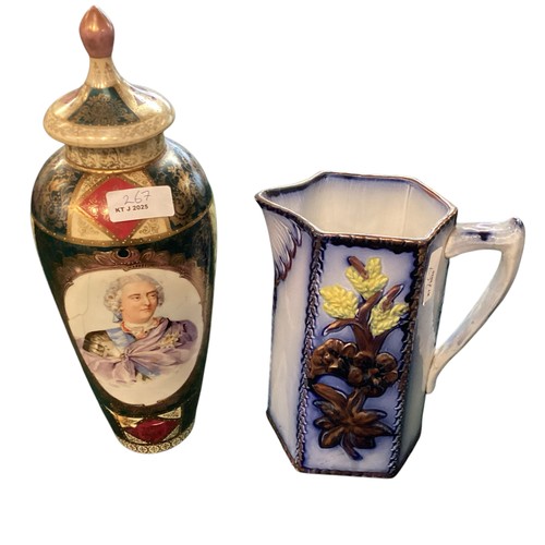 267 - Royal Doulton, The Gossips, and Buttercup; and two Ridgeway jugs and other various mixed china, some... 