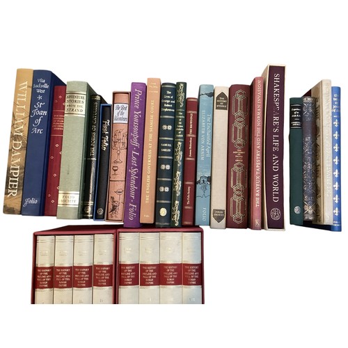 273 - A quantity of books: to include 22 x Folio Society, various years, see all images for details; plus ... 