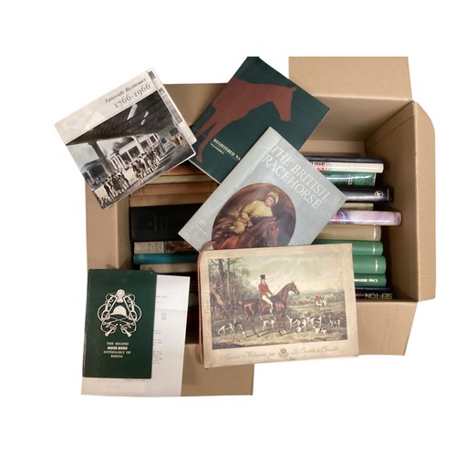 167 - A quantity of Horse Racing books and ephemera, many signed, see all images PROVENANCE: part of the 8... 