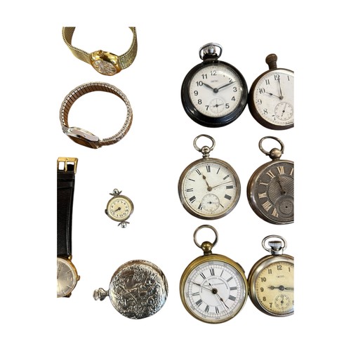 5 - A quantity of watches and pocket watches, see all images, as found, sold as seen, with no guarantees