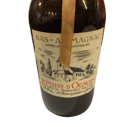 129 - Bas-Armagnac, Domaine D'Ognoas, Millesime 1964, Mis En Bouteille 1997.  With original box.  Some wea... 