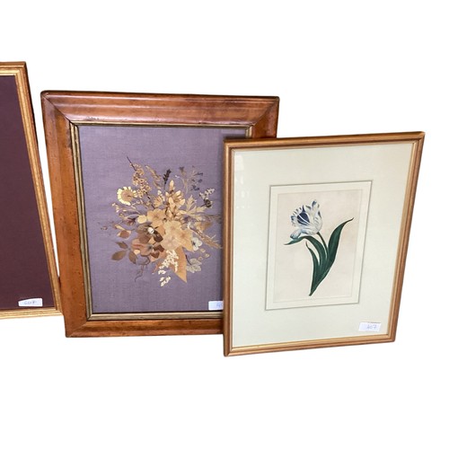 407 - A quantity of decorative framed and glazed pictures and prints to include, maple style framed histor... 