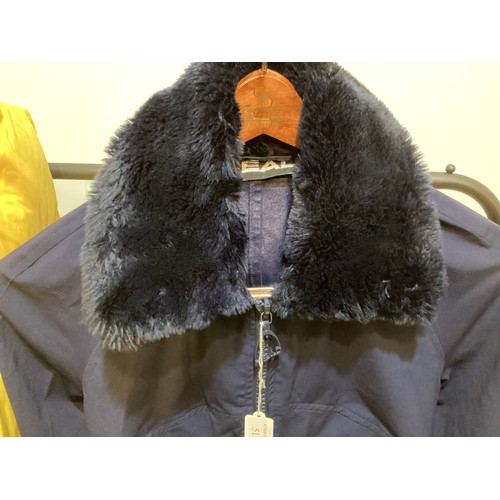 51 - 1970's Vintage and later ski wear, to include:  HEAD, navy all in one ski suit with faux fur collar,... 