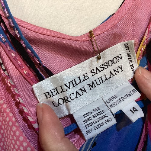 119 - Two dresses: BELLVILLE SASSOON 