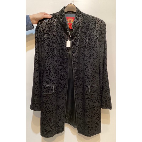 169 - Quantity (9 items) of jackets to include ETRO, EMPORIO ARMANI, SHANGHAI TANG and others. see all pho... 