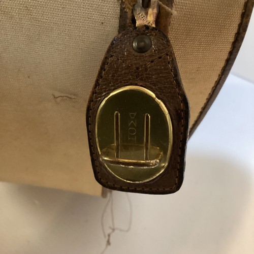 72 - Two pieces of Gucci luggage: a small black suitcase, stamped PEW, initials to handle, with iconic gr... 