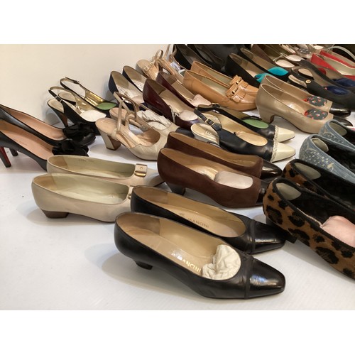 65 - A quantity of ladies shoes, various sizes 36-37,  all in used condition, see all photos for details.