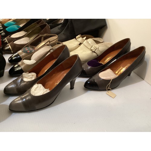 65 - A quantity of ladies shoes, various sizes 36-37,  all in used condition, see all photos for details.