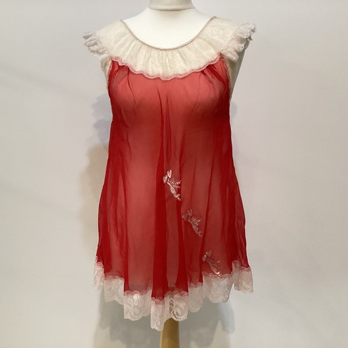 61 - JUEL PARK (couture lingerie company) undergarments, to include a baby doll style nightie, petticoat ... 