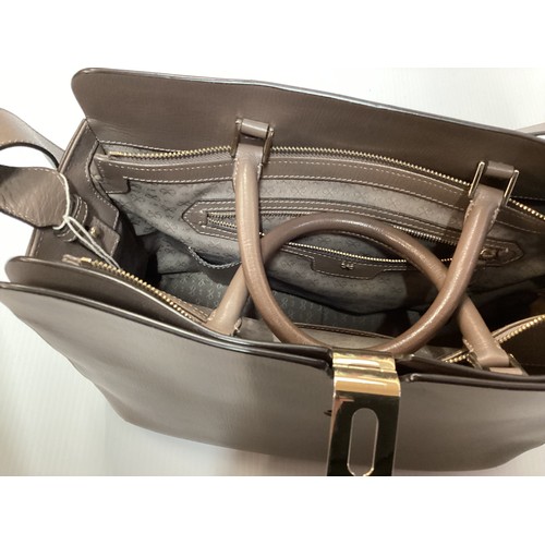 142 - ANYA HINDMARCH handbag, with multiple inside pockets, condition generally good, a few minor marks. H... 