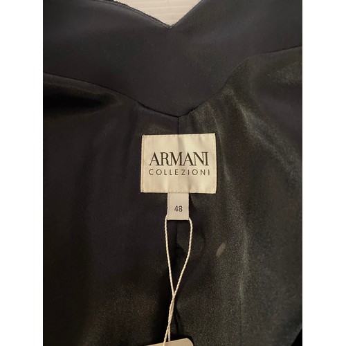 195 - Two ARMANI jackets and an ARMANI suit sizes 46-48.