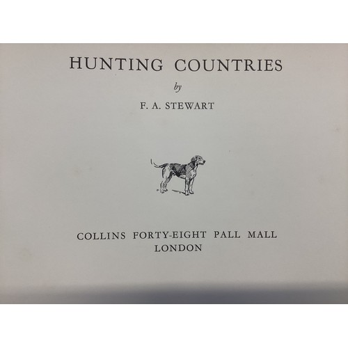 422 - A quantity of hunting related sporting books, including Shires and Provinces by Sabretache, illustra... 