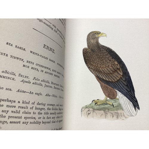 420 - Books: 6 volumes of  A History of British Birds, F O Morris,  with coloured plates and  1 x Birds Eg... 