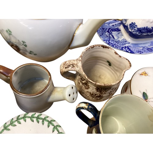 431 - A large quantity of house clearance china, including Royal Doulton, Copenhagen, etc.