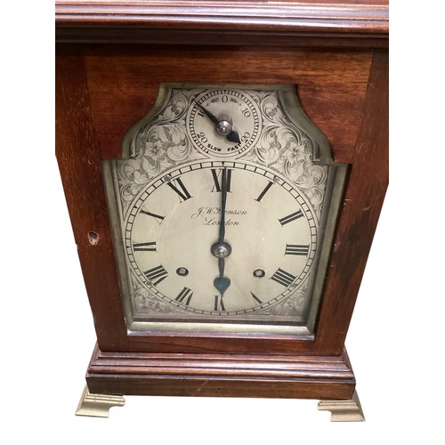 446 - A quantity of antique clocks, to include a Victorian American style mahogany case wall clock with et... 