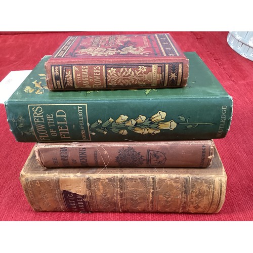 481 - Four vintage gardening books, see photos for details and condition