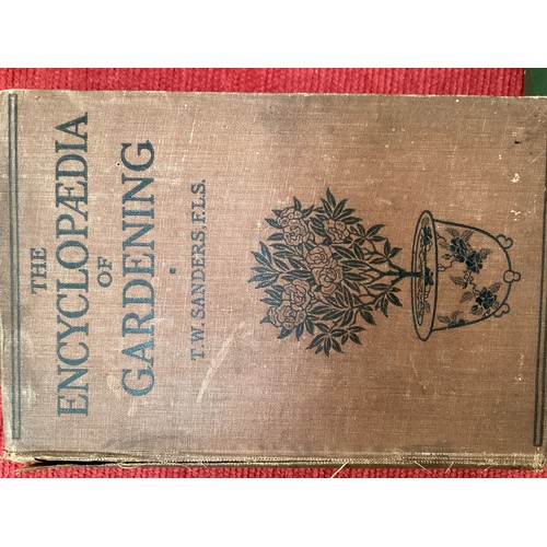 481 - Four vintage gardening books, see photos for details and condition