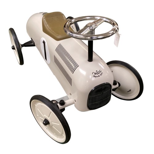 476 - A Vintage style child's racing car, stamped VILAC DEPUIS 1911, condition, almost as new , approx 76c... 