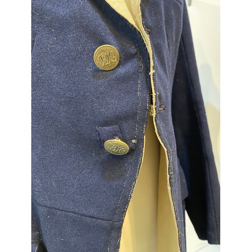 228 - Blue hunting coat, Beaufort traditional 