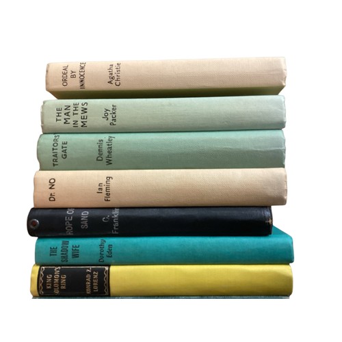 460 - A quantity of books to include Ian Fleming, Agatha Christie etc, see all images.