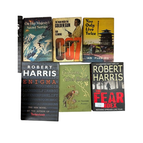 A collection of books to include three 007 James Bond, Book Club ...