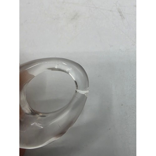 26 - An unmarked yellow and white metal diamond set metamorphic earing set in fitted felt lined case with... 