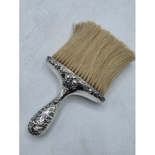 22 - A collection of sterling silver items to include small sauceboat, silver topped glass scent bottle &... 