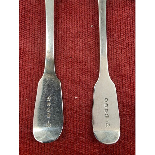 29 - A collection of Victorian Sterling silver flatware, dining forks and spoons, desert spoons, forks, v... 